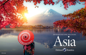 Holland America Line, Asia Cruises Planner 2025 2026